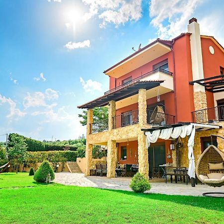 Villa Mariellie Néa Péramos Bagian luar foto